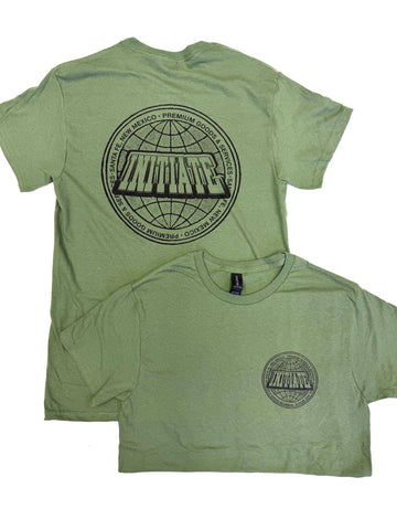 Initiate "GS Globe" T Army Green