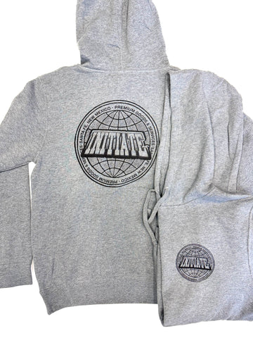 Initiate "GS Globe" Pullover Hood Heather