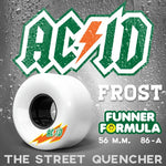 Acid Skaterade Wheels 86A White