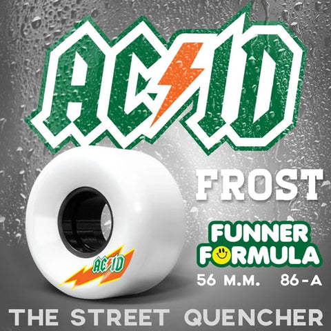 Acid Skaterade Wheels 86A White